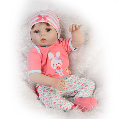 New Fashion Full Silicone Reborn Baby Girl 23 57 cm Vinyl Body Baby Dolls Lifelike Princess Can Bathe with Bebe Bonecas Toy
New Fashion Full Silicone Reborn Baby Girl 23 57 cm Vinyl Body Baby Dolls Lifelike Princess Can Bathe with Bebe Bonecas Toy