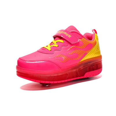 Children Glowing Sneakers With OneTwo Wheels Led Light Up Roller Skates Sport Luminous Lighted Shoes Kid Boys Girls Casual Shoe
Children Glowing Sneakers With OneTwo Wheels Led Light Up Roller Skates Sport Luminous Lighted Shoes Kid Boys Girls Casual Shoe