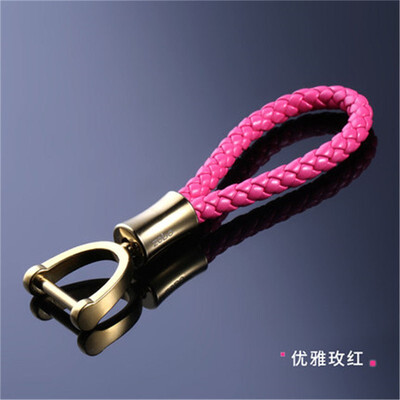 100 New Hand-woven Leather Car Keys Rings Keychain for Kia Rio BMW Toyota Mercedes Ford Honda Audi Mazda Car Key Rings Universal
100 New Hand-woven Leather Car Keys Rings Keychain for Kia Rio BMW Toyota Mercedes Ford Honda Audi Mazda Car Key Rings Universal