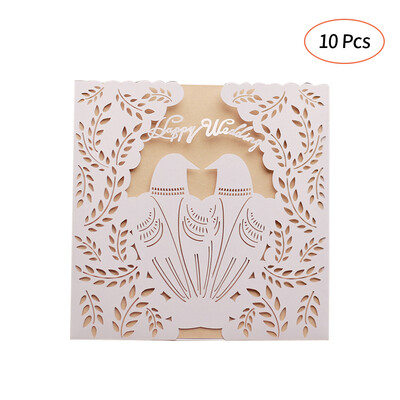 Pearl Paper Hollow Happy Wedding Invitation Cards Set 10pcs Invitation Holders 10pcs Inner Sheets 10pcs Envelopes 10pcs Sti
Pearl Paper Hollow Happy Wedding Invitation Cards Set 10pcs Invitation Holders 10pcs Inner Sheets 10pcs Envelopes 10pcs Sti