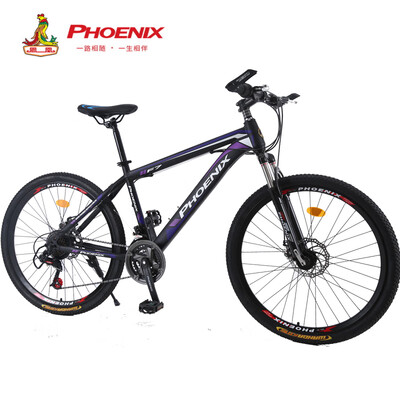 Phoenix Phoenix Phoenix Mountain Bike Bicycle 24 Speed Variable Male&Female Adult Road Bike Dual Disc Brake Bike 26" Purple
Phoenix Phoenix Phoenix Mountain Bike Bicycle 24 Speed Variable Male&Female Adult Road Bike Dual Disc Brake Bike 26" Purple