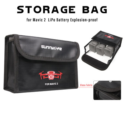 Outdoor Portable LiPo Battery Explosion-proof Safety Storage Bag for Mavic 2 Pro Zoom Drone Hold Three Batteries
Outdoor Portable LiPo Battery Explosion-proof Safety Storage Bag for Mavic 2 Pro Zoom Drone Hold Three Batteries