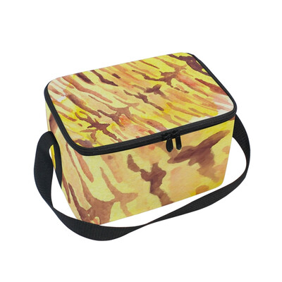 ALAZA Insulated Lunch Box Yellow Stripe Texture Lunch Bag for Men Women Portable Tote Bag Cooler Bag
ALAZA Insulated Lunch Box Yellow Stripe Texture Lunch Bag for Men Women Portable Tote Bag Cooler Bag
