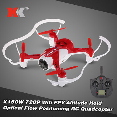 Original XK X150W 24G 720P Camera Wifi FPV Optical Flow Positioning Altitude Hold RC Quadcopter
Original XK X150W 24G 720P Camera Wifi FPV Optical Flow Positioning Altitude Hold RC Quadcopter