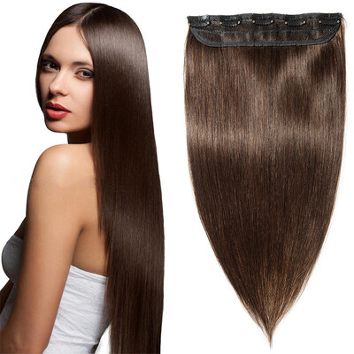 100 Human Hair 1Pcs Clip In Hair Extensions 16"-24" 15 Colors Can Curly Dyed Washed
100 Human Hair 1Pcs Clip In Hair Extensions 16"-24" 15 Colors Can Curly Dyed Washed