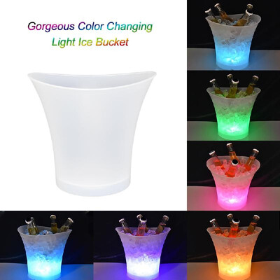 35L5L Waterproof Plastic LED Color Changing Ice Bucket Color Changing Bars Nightclubs LED Light Up Champagne Beer Bucket Bars Ni
35L5L Waterproof Plastic LED Color Changing Ice Bucket Color Changing Bars Nightclubs LED Light Up Champagne Beer Bucket Bars Ni