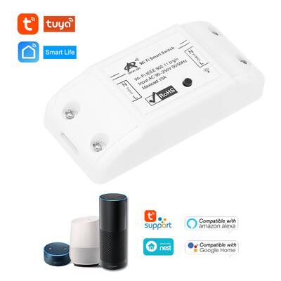 New eWeLink Wifi Switch 10A2200W Wireless Remote Switch DIY Relay Module for AndroidIOS APP Control Timer Compatible with Alexa G
New eWeLink Wifi Switch 10A2200W Wireless Remote Switch DIY Relay Module for AndroidIOS APP Control Timer Compatible with Alexa G