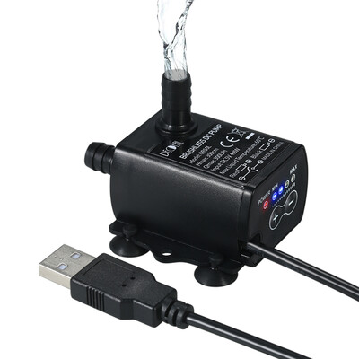 Decdeal Ultra-quiet Mini USB DC5V 48W 300LH Lift 300cm Brushless Water Pump Waterproof Submersible Fountain with Flow Adjustment
Decdeal Ultra-quiet Mini USB DC5V 48W 300LH Lift 300cm Brushless Water Pump Waterproof Submersible Fountain with Flow Adjustment
