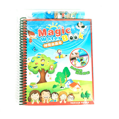 Children Magic Picture Scrawling Book Reusable Water Painting Pads Baby Drawing Book
Children Magic Picture Scrawling Book Reusable Water Painting Pads Baby Drawing Book