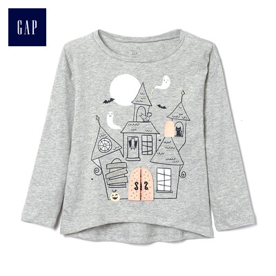 GAP flagship store female&young movable pattern long sleeve round neck T-shirt 356417 ghost print 12-18M
GAP flagship store female&young movable pattern long sleeve round neck T-shirt 356417 ghost print 12-18M