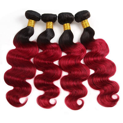 Brazilian Hair Ombre Hair Body Wave 4 Bundles Two Tone Human Hair Weave Extensions T1B99j
Brazilian Hair Ombre Hair Body Wave 4 Bundles Two Tone Human Hair Weave Extensions T1B99j