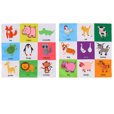 Baby Cloth Book Soft Books Learning Animal Traffic Fruit Alphabet Bedtime Reading for Boy & Girl Early Educational Activity Toys
Baby Cloth Book Soft Books Learning Animal Traffic Fruit Alphabet Bedtime Reading for Boy & Girl Early Educational Activity Toys