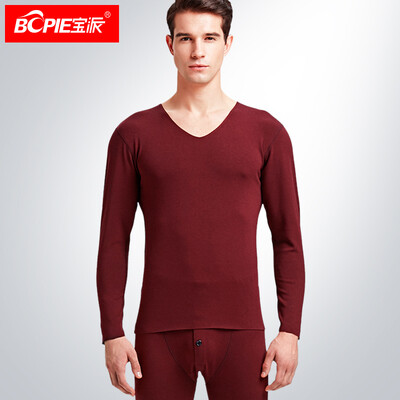 Baopai BOPIE mens thermal underwear mens suit de velvet sanding fashion Slim V-neck thin section Qiuyi Qiu pants bottoming cotton sweater Baolan 180105
Baopai BOPIE mens thermal underwear mens suit de velvet sanding fashion Slim V-neck thin section Qiuyi Qiu pants bottoming cotton sweater Baolan 180105