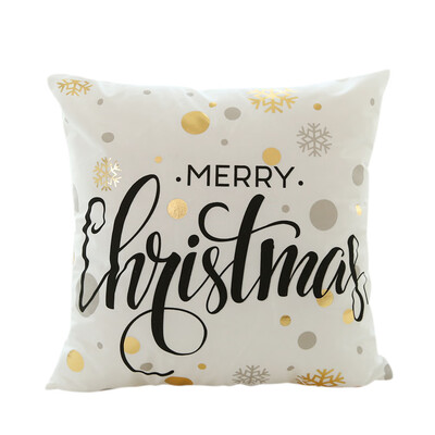 Christmas Gold Foil Printed Pillow Case Car Sofa Cushion Covers Waist Throw Cover Square Pillowcase 450450mm Sofa Home Decor
Christmas Gold Foil Printed Pillow Case Car Sofa Cushion Covers Waist Throw Cover Square Pillowcase 450450mm Sofa Home Decor