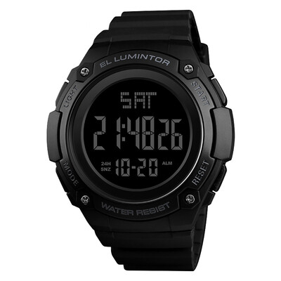 SKMEI 1346 Men Analog Digital Watch Fashion Casual Sports Wristwatch 2 Time 5ATM Waterproof Leather Strap Backlight Multifunctiona
SKMEI 1346 Men Analog Digital Watch Fashion Casual Sports Wristwatch 2 Time 5ATM Waterproof Leather Strap Backlight Multifunctiona