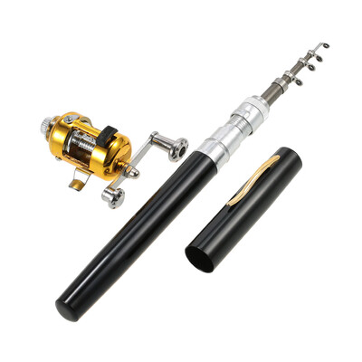 Fishing Rod Reel Combo Kit Set Mini Telescopic Portable Pocket Pen Fishing Rod Pole Reel Aluminum Alloy Fishing Accessories
Fishing Rod Reel Combo Kit Set Mini Telescopic Portable Pocket Pen Fishing Rod Pole Reel Aluminum Alloy Fishing Accessories