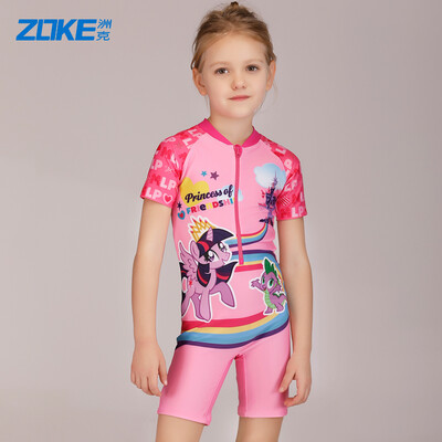 ZOKE childrens swimwear girls conjoined boxer pink pony baoli girl big boy cute sunscreen swimsuit LL95O4412 130-60-53 12
ZOKE childrens swimwear girls conjoined boxer pink pony baoli girl big boy cute sunscreen swimsuit LL95O4412 130-60-53 12