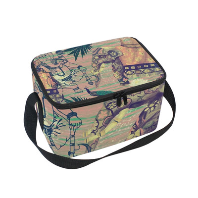 Lunch Box Insulated Lunch Bag Large Cooler Indian Mandala Elements Tote Bagfor Kids Men Women
Lunch Box Insulated Lunch Bag Large Cooler Indian Mandala Elements Tote Bagfor Kids Men Women