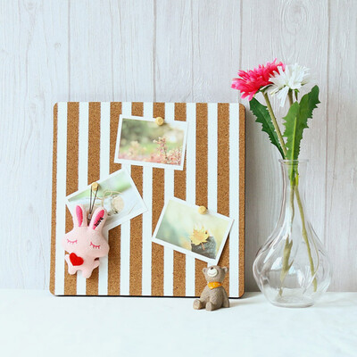 Kinnet EVA Pin Cork Bulletin Board Decorative Photo Wall Wood Board for Home Office School DIY Cork Board Square-Stripe 1pcs Pack
Kinnet EVA Pin Cork Bulletin Board Decorative Photo Wall Wood Board for Home Office School DIY Cork Board Square-Stripe 1pcs Pack