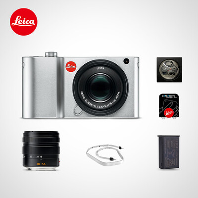 Leica TL2 Camera Benefits Set TL2 Silver Camera 18-56 f35-56 Black Lens Silicone White Strap Battery
Leica TL2 Camera Benefits Set TL2 Silver Camera 18-56 f35-56 Black Lens Silicone White Strap Battery