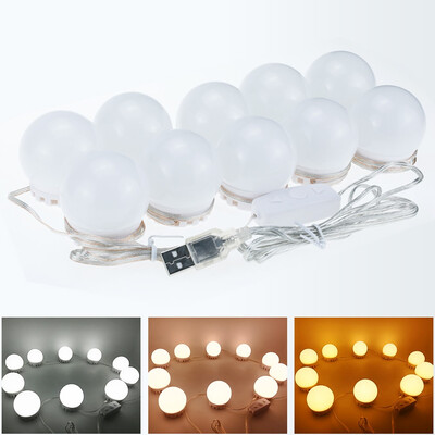 TOMNEW LED Vanity Mirror Lights Kit 10 Adjustable Hollywood Makeup Vanity Mirror Light BulbsCool&Warm Brightness Dimmable
TOMNEW LED Vanity Mirror Lights Kit 10 Adjustable Hollywood Makeup Vanity Mirror Light BulbsCool&Warm Brightness Dimmable
