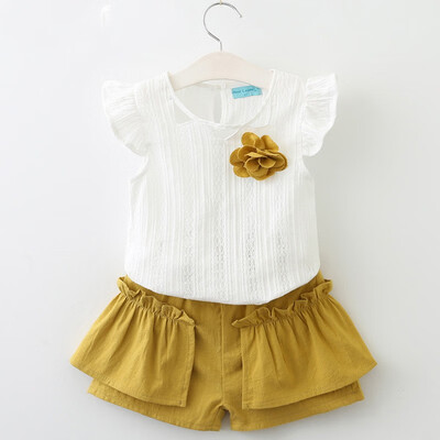 Melario Girls Clothing Sets 2019 Summer Cotton Vest Two-piece Sleeveless Children Sets Casual Fashion Girls Clothes Suit Skirt
Melario Girls Clothing Sets 2019 Summer Cotton Vest Two-piece Sleeveless Children Sets Casual Fashion Girls Clothes Suit Skirt