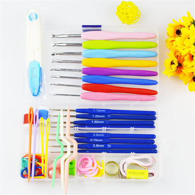 Crochet Needles Hooks Set Complete Knitting Kit 16 Sizes Comfortable Handles Perfect for Arthritic Hands
Crochet Needles Hooks Set Complete Knitting Kit 16 Sizes Comfortable Handles Perfect for Arthritic Hands