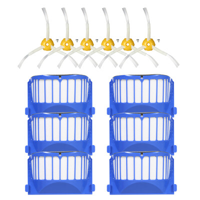 Pack of 12 Replacement Accessories Kit for iRobot Roomba 600 Series 690 691 694 650 651 664 615 601 630 Vacuum Cleaner--6 Filters
Pack of 12 Replacement Accessories Kit for iRobot Roomba 600 Series 690 691 694 650 651 664 615 601 630 Vacuum Cleaner--6 Filters