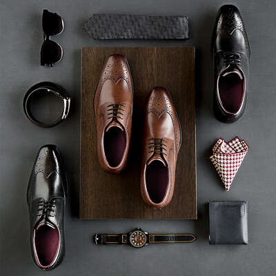 Beijing Tokyo leather shoes mens Brock business dress shoes carved England with small square head Italian first layer leather black 39
Beijing Tokyo leather shoes mens Brock business dress shoes carved England with small square head Italian first layer leather black 39