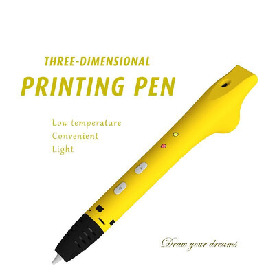 Three-dimensional Printing Pen Low Temperature Printing Pen Doodler Model with LED Display Art Crafts Tool for Kids&Adults
Three-dimensional Printing Pen Low Temperature Printing Pen Doodler Model with LED Display Art Crafts Tool for Kids&Adults