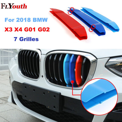 For BMW 2018 X3 X4 G01 G02 7 Grilles 3D styling M Front Grille Grills Trim Strips Cover Performance Decoration Stickers 3Pcs
For BMW 2018 X3 X4 G01 G02 7 Grilles 3D styling M Front Grille Grills Trim Strips Cover Performance Decoration Stickers 3Pcs