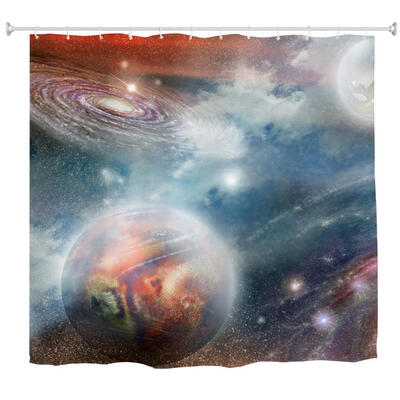 Polyester Shower Curtain Bathroom Curtain High Definition 3D Printing Water-Proof Anti-Mold Multiple Sizes Available
Polyester Shower Curtain Bathroom Curtain High Definition 3D Printing Water-Proof Anti-Mold Multiple Sizes Available