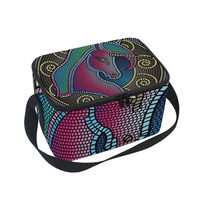 Lunch Box Insulated Lunch Bag Large Cooler Unicorn Mosaic Tote Bagfor Kids Men Women
Lunch Box Insulated Lunch Bag Large Cooler Unicorn Mosaic Tote Bagfor Kids Men Women