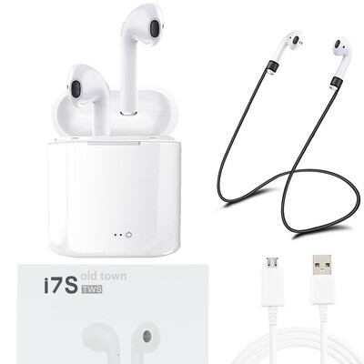 Hot Sell i7s TWS Mini Wireless Bluetooth Earphone Stereo Earbud Headset With Charging Box Mic For All Smart phone
Hot Sell i7s TWS Mini Wireless Bluetooth Earphone Stereo Earbud Headset With Charging Box Mic For All Smart phone