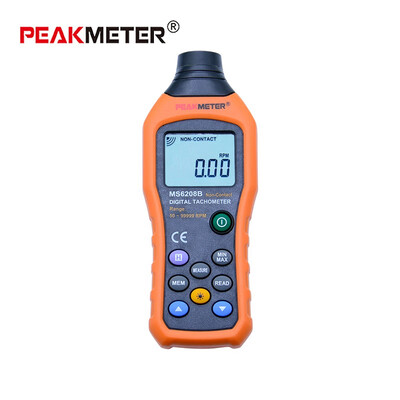 MASTECH MS6208B LCD Digital Laser Photo Tachometer RPM Meter Non contact Tacometro Rotation Speed 50RPM-99999RPM
MASTECH MS6208B LCD Digital Laser Photo Tachometer RPM Meter Non contact Tacometro Rotation Speed 50RPM-99999RPM
