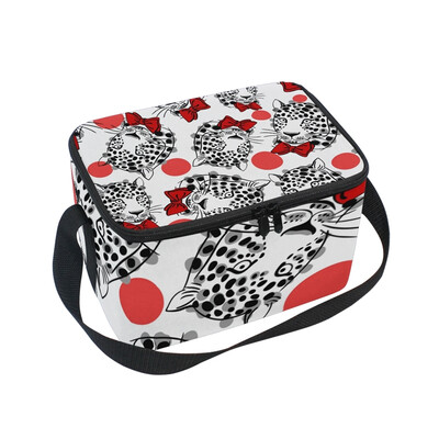 ALAZA Lunch Box Insulated Leopard Pattrn Lunch Bag Large Cooler Tote Bagfor Men Women
ALAZA Lunch Box Insulated Leopard Pattrn Lunch Bag Large Cooler Tote Bagfor Men Women