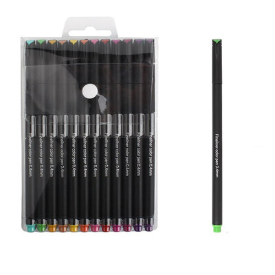 NeillieN Watercolor pen superfine color marking pen drawing needle&tube pen marking pen art marking 12 colors&24 color
NeillieN Watercolor pen superfine color marking pen drawing needle&tube pen marking pen art marking 12 colors&24 color