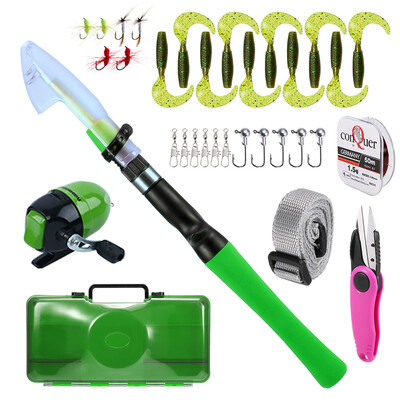 12M Fishing Rod&Reel Combo for Kids Spincast Fishing Reel Telescopic Fishing Rod Pole Lures Hooks Line Fishing Accessories
12M Fishing Rod&Reel Combo for Kids Spincast Fishing Reel Telescopic Fishing Rod Pole Lures Hooks Line Fishing Accessories