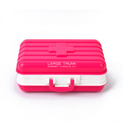 Shouyou portable mini portable folding 6 small pill box travel box pill box plastic green plastic storage box JD-SY-22 red
Shouyou portable mini portable folding 6 small pill box travel box pill box plastic green plastic storage box JD-SY-22 red