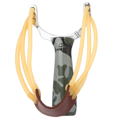Zinc Alloy Slingshot Powerful Launcher Hunting Catapult