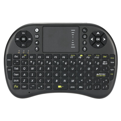 24G Mini USB Wireless English Version Keyboard Touchpad & Air Mouse Fly Mouse Remote Control for Android Windows TV Box Smart Pho
24G Mini USB Wireless English Version Keyboard Touchpad & Air Mouse Fly Mouse Remote Control for Android Windows TV Box Smart Pho