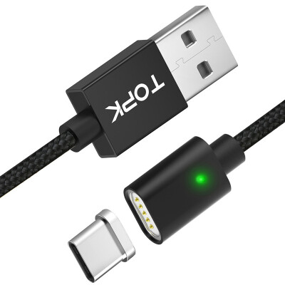 TOPK 1MF-Line2 USB C Magnetic Cable Nylon Braided Type C Charge Cable For Samsung Galaxy Note 9 S9 Plus USB Type-C Magnet Charge
TOPK 1MF-Line2 USB C Magnetic Cable Nylon Braided Type C Charge Cable For Samsung Galaxy Note 9 S9 Plus USB Type-C Magnet Charge