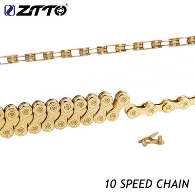 Silver Mountain Bike Road Bicycle Accessories Practical Bicycle Chain for 10 Speed