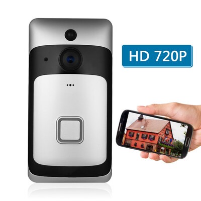 WiFi Smart Wireless Security DoorBell Smart HD 720P Visual Intercom Recording Video Door Phone Remote Home Monitoring Night Vision
WiFi Smart Wireless Security DoorBell Smart HD 720P Visual Intercom Recording Video Door Phone Remote Home Monitoring Night Vision