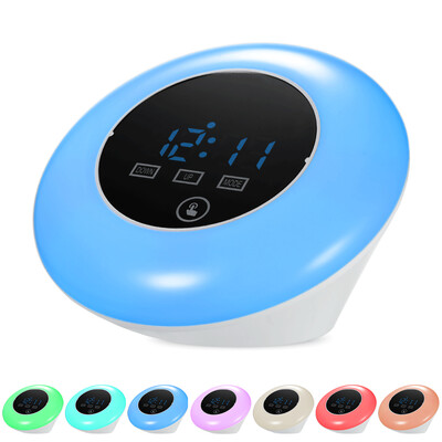 Digital LED Touch Mirror Temperture Alarm Clock USB & Battery Operated 12H24H °C°F Display RGB Color Light Alarm Clock with a US
Digital LED Touch Mirror Temperture Alarm Clock USB & Battery Operated 12H24H °C°F Display RGB Color Light Alarm Clock with a US