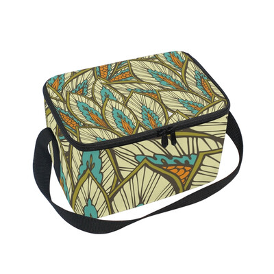 ALAZA Insulated Lunch Box Retro Leaves Lunch Bag for Men Women Portable Tote Bag Cooler Bag
ALAZA Insulated Lunch Box Retro Leaves Lunch Bag for Men Women Portable Tote Bag Cooler Bag