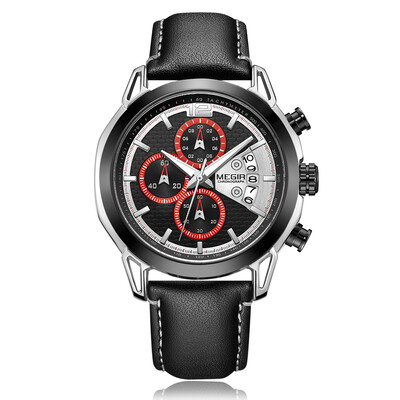MEGIR 2071 Watch Men Watch Top Luxury Brand Watch Leather Band Quartz Movement Wristwatch Sport Watch Male Watch Fashion&Casua
MEGIR 2071 Watch Men Watch Top Luxury Brand Watch Leather Band Quartz Movement Wristwatch Sport Watch Male Watch Fashion&Casua