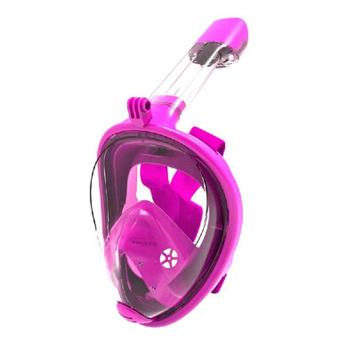 180° Panoramic View Float Full Dry Face Diving Mask Underwater Anti-fog Anti-leak Scuba Snorkeling Swimming Mask with Camera Mount
180° Panoramic View Float Full Dry Face Diving Mask Underwater Anti-fog Anti-leak Scuba Snorkeling Swimming Mask with Camera Mount