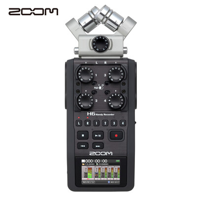 Japan ZOOM H6 Black Digital Recorder Recorder Microphone Professional Noise Reduction Shooting Stereo Portable Recording Equipment Musical Instrument Learning Business Interview
Japan ZOOM H6 Black Digital Recorder Recorder Microphone Professional Noise Reduction Shooting Stereo Portable Recording Equipment Musical Instrument Learning Business Interview