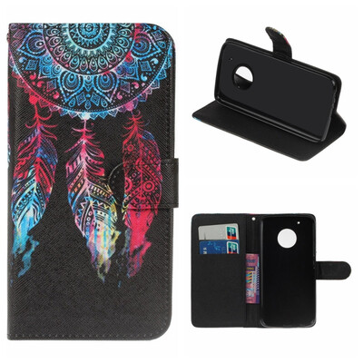 MOONCASE Moto G5 PLUS painted pattern leather case - color dream catcher
MOONCASE Moto G5 PLUS painted pattern leather case - color dream catcher